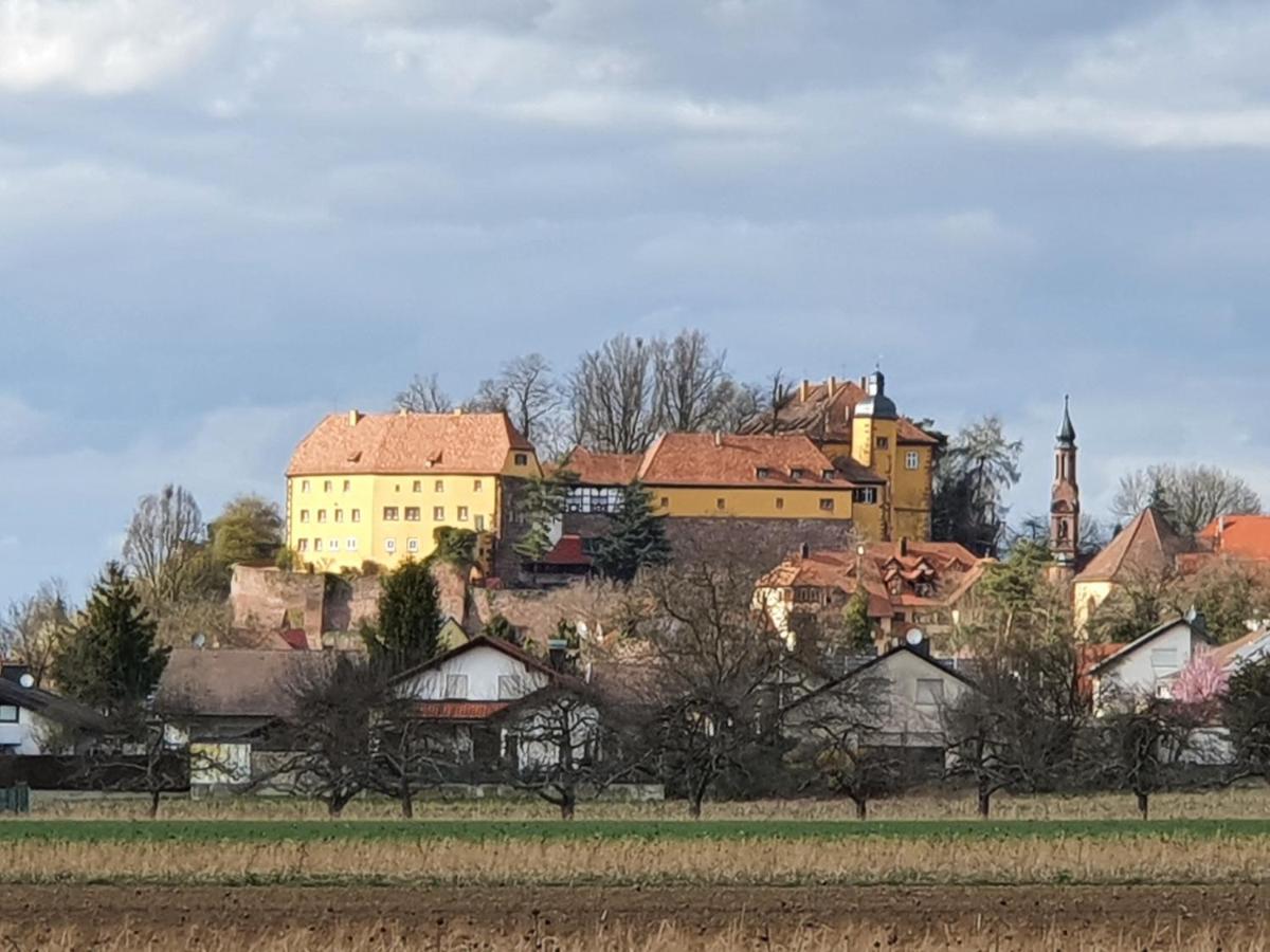 Ferienwohnung Zum Schlossblick Naehe Europa Park مالبرغ المظهر الخارجي الصورة